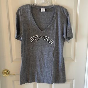 Vintage Ladies Spurs v neck tshirt.